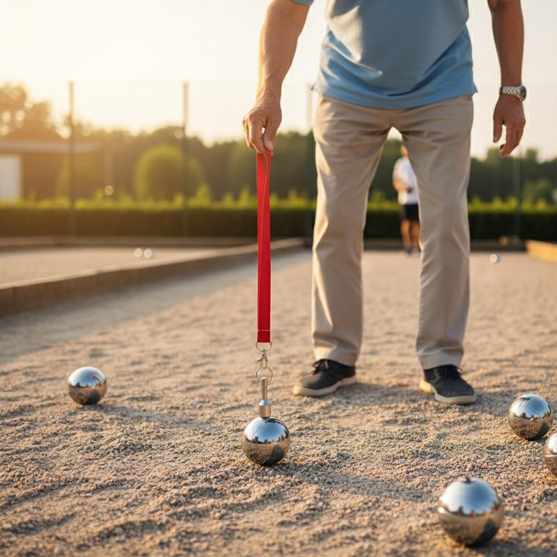 Bocce Ball Lawn - ポータブルボッチボール磁気ピッカー投球リサイクル装置実用的なコレクター芝生活動用ホームスポーツパーティー用