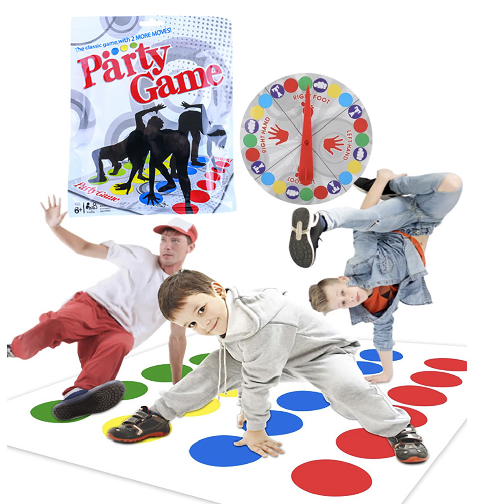 Party Games Indoor For 6 12 Year Olds - ファミリーパーティーマルチプレイヤーゲームツイスターゲーム屋内屋外おもちゃゲーム体をひねる子供大人スポーツインタラクティブ援助