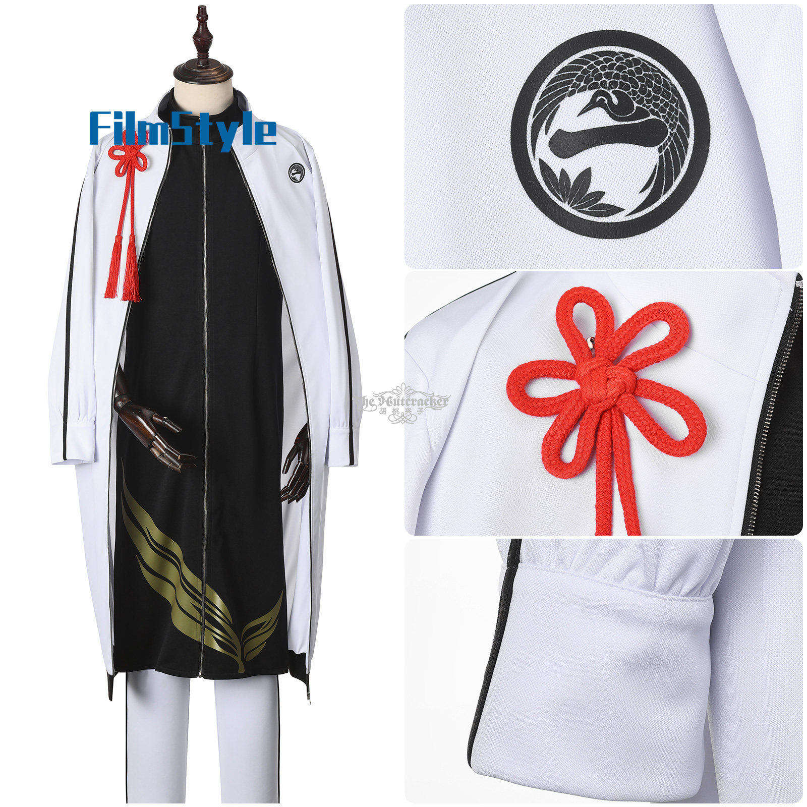 Party Games Online - ゲームオンライン Himetsuru Ichimonnji コスプレ衣装制服ハロウィンパーティー女性男性用カーニバル小道具