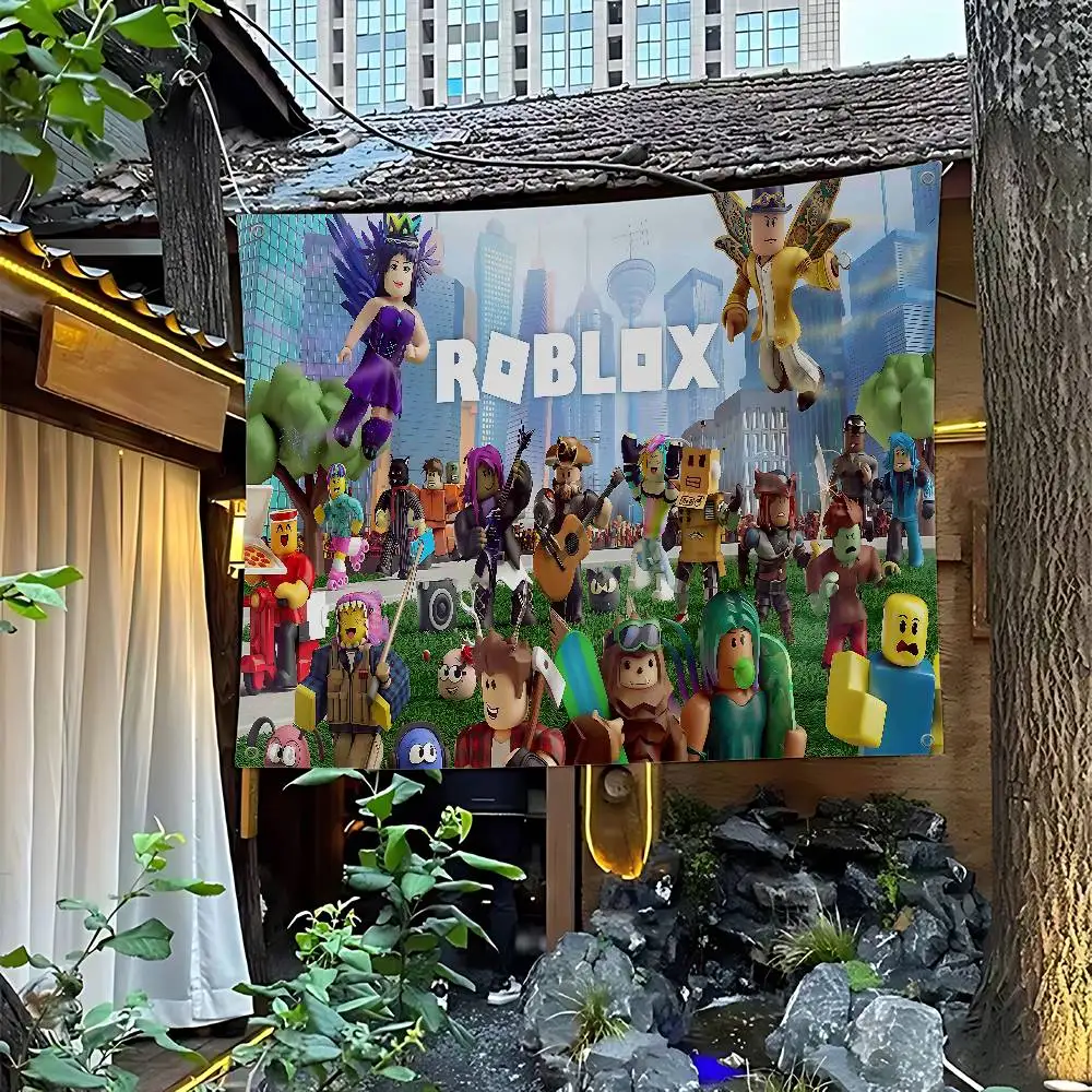 Party Games In Roblox - R-Robloxゲームアドバンスドプリント商業広告旗会社パーティーバナー