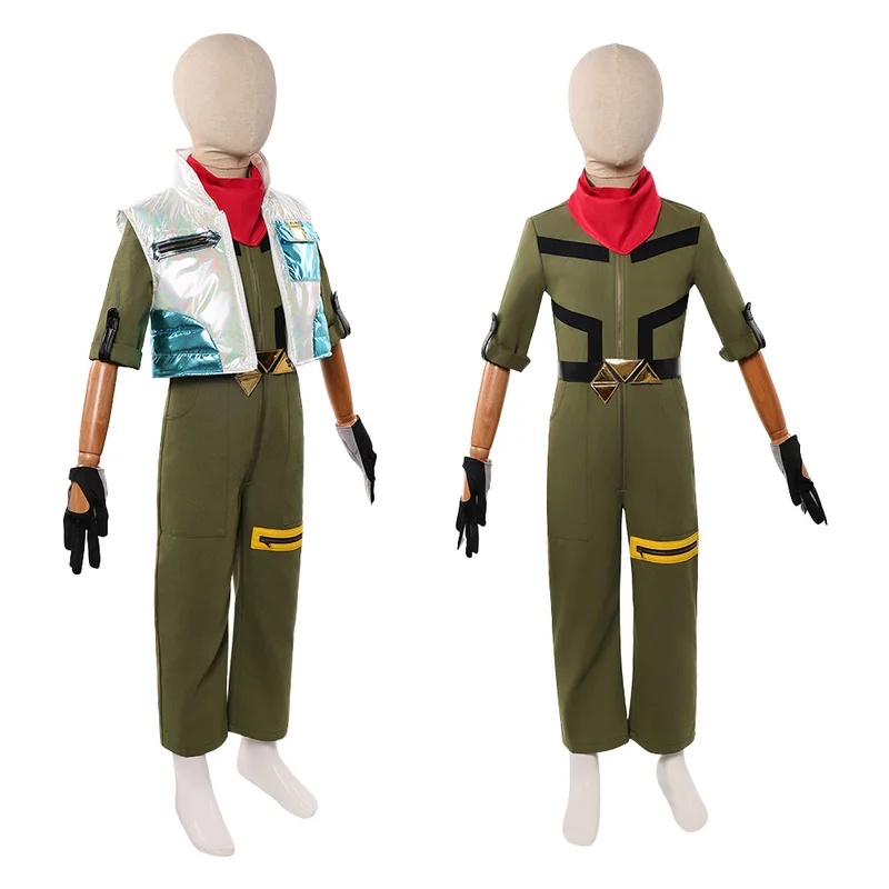 Party Games Youth - LKOファンタジア・スターフォックスコスプレ子供服アニメゲーム2026映画衣装ティーン6～14歳ハロウィンカーニバルパーティーC