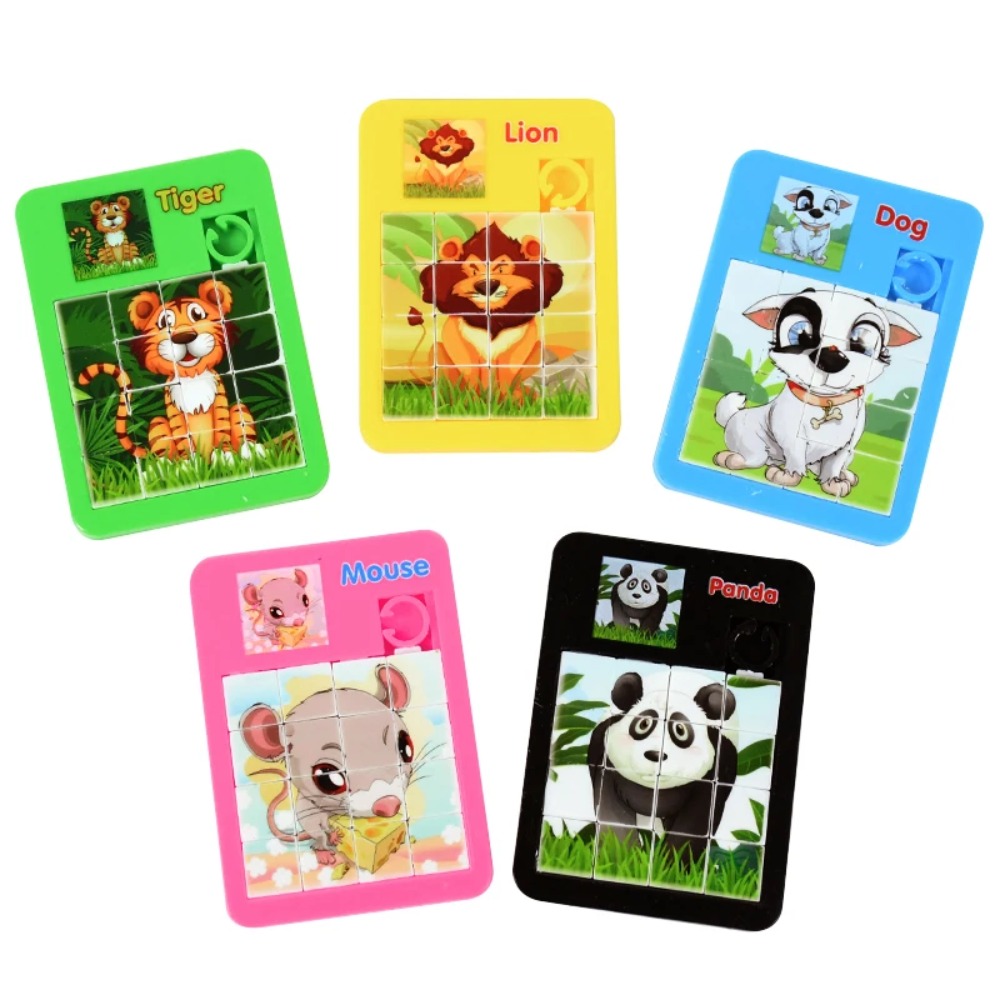 Party Games Engagement - 10-50 個楽しい漫画ジグソー動物パズルゲーム子供の知育玩具誕生日パーティーゲストトリートギフト好意ピニャータフィラー賞