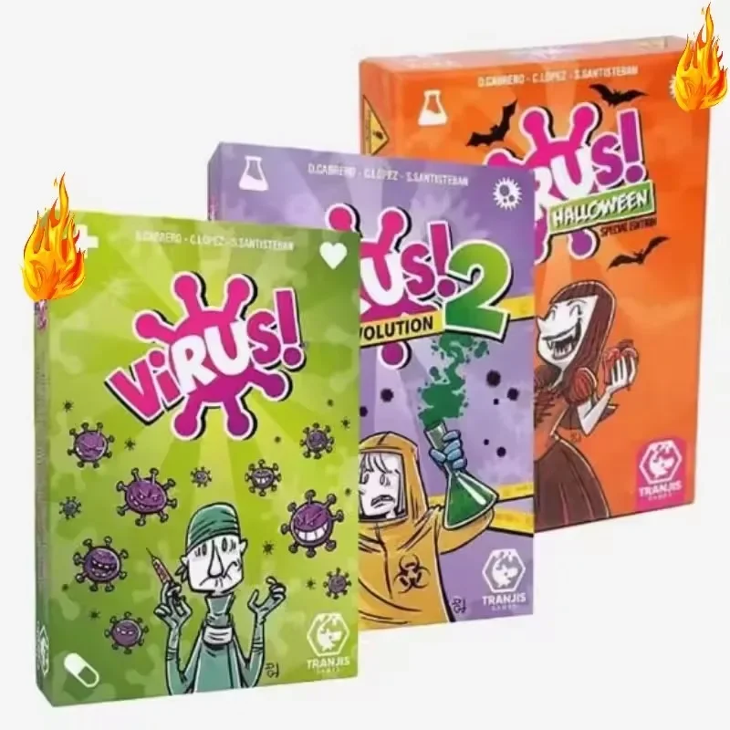 Party Games Youth - 2026 ファミリーストラテジーカードゲームセット バイウスシリーズ 1&2 & ハロウィン