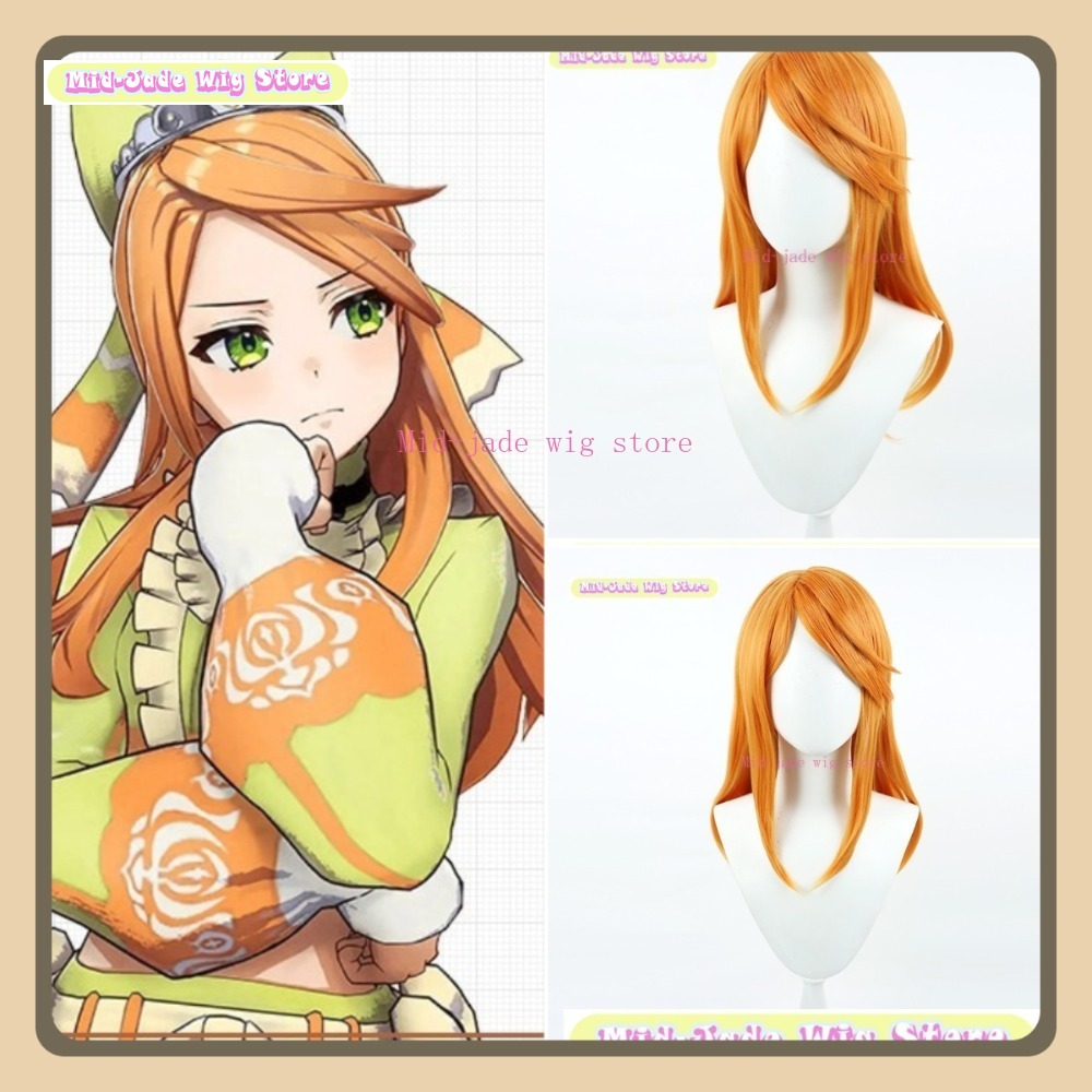 Party Games Engagement - ミッドジェイドウィッグストアファイアーエムブレムエンゲージエティコスプレウィッグアニメゲームロールプレイングハロウィンパーティー衣装小道具人工毛