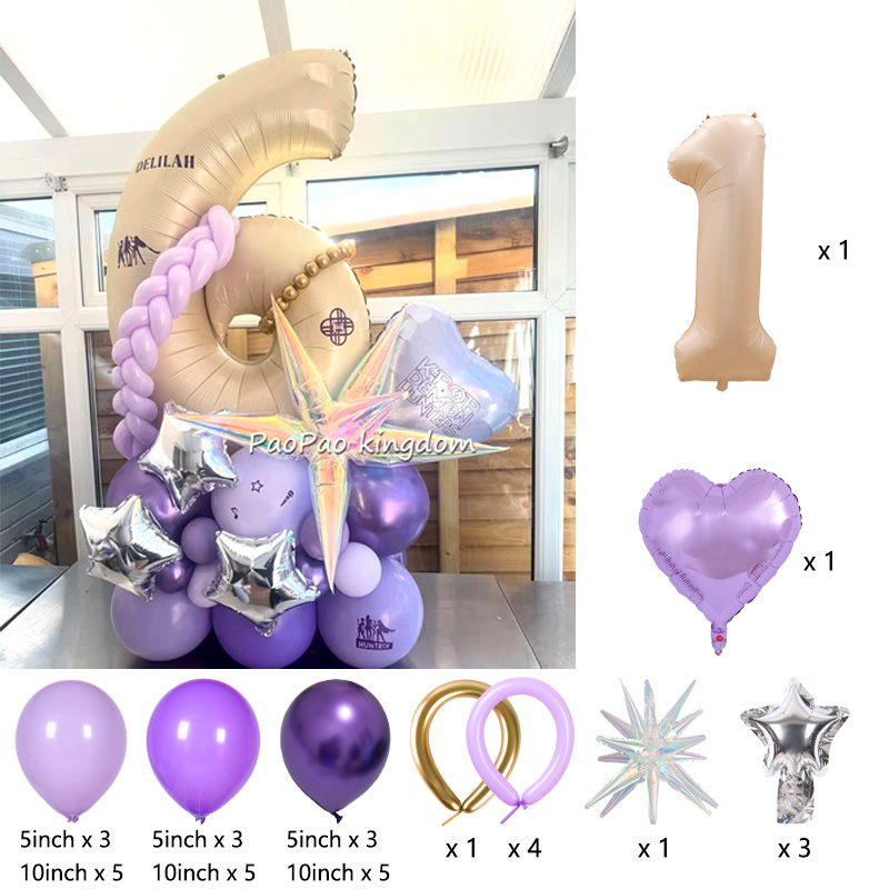 新しいファッションミュージックガールハンターズキッズ誕生日パ - Party Games Baby Shower のレビューと価格