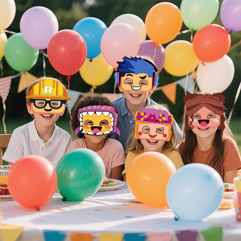 12個入りゲームROBLOXフィギュアテーマシリーズペーパー - Party Games In Roblox のレビューと価格