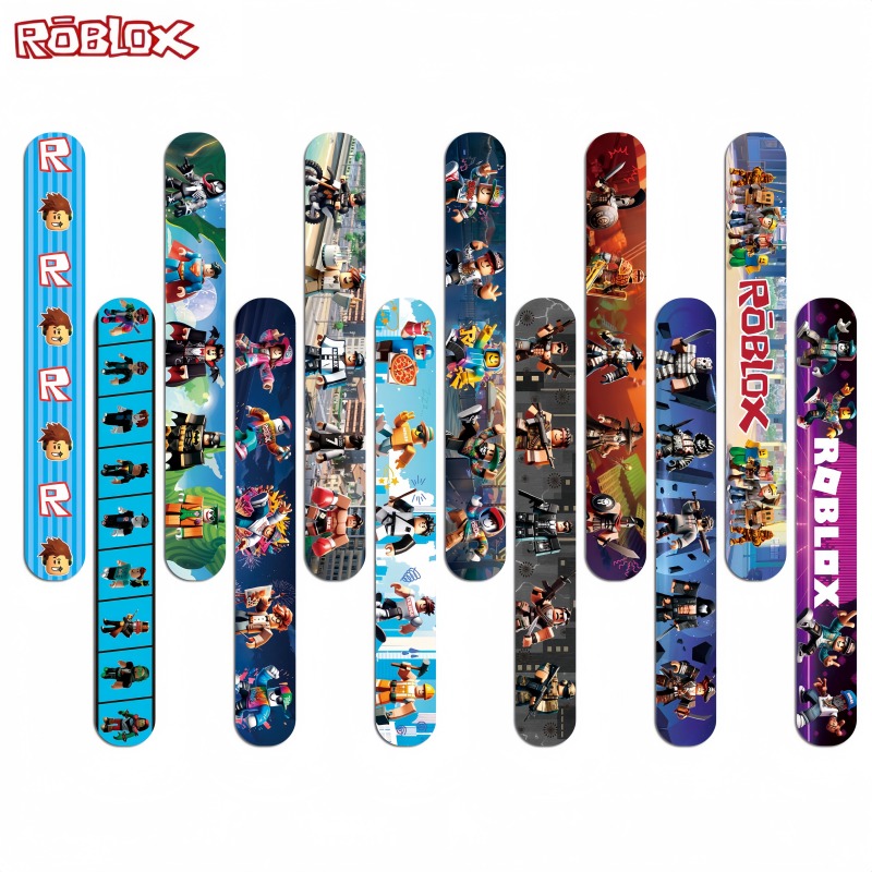 12/24 個ロブロックスゲーム弾性スラップブレスレットアニ - Party Games In Roblox のレビューと価格