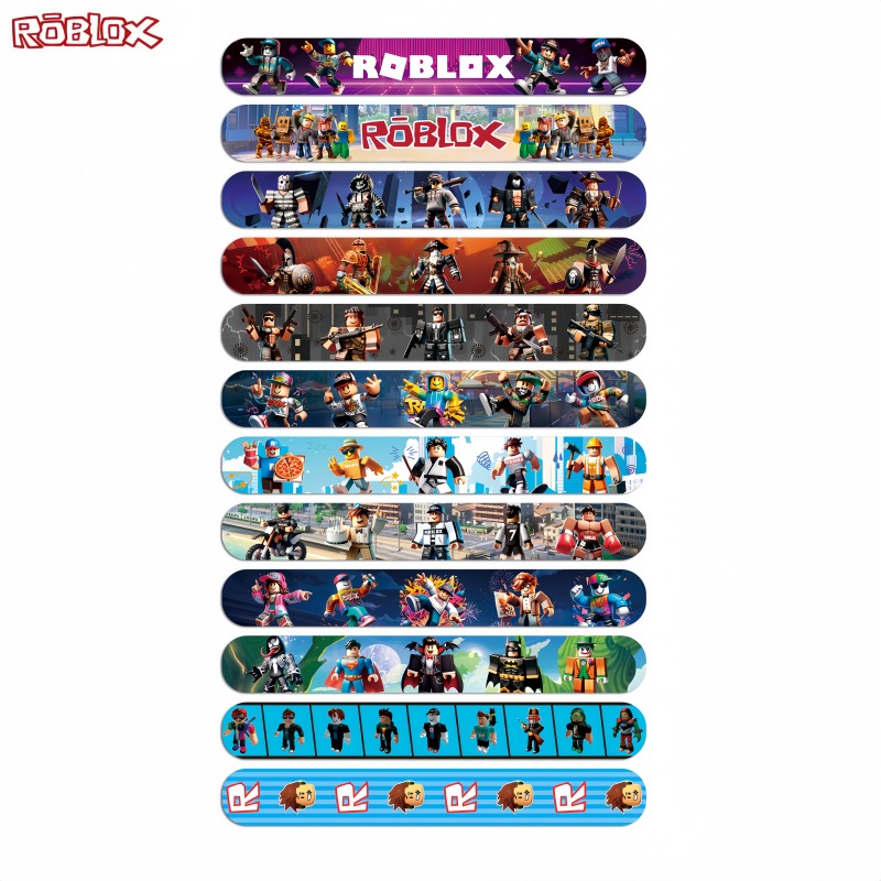 12/24 個ロブロックスゲーム弾性スラップブレスレットアニ - Party Games In Roblox のレビューと価格