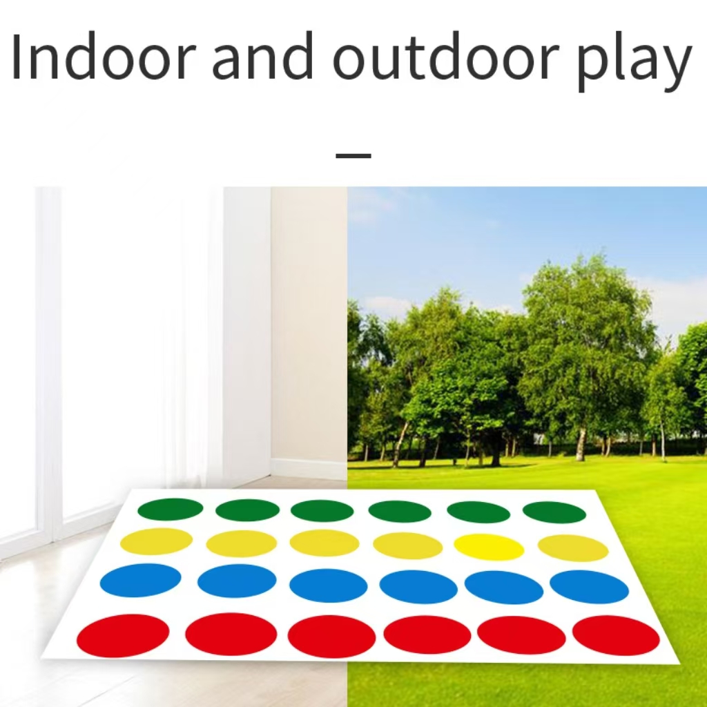 ファミリーパーティー用ツイスターゲーム 室内・屋外用おもちゃ - Party Games Indoor For 6 12 Year Olds のレビューと価格