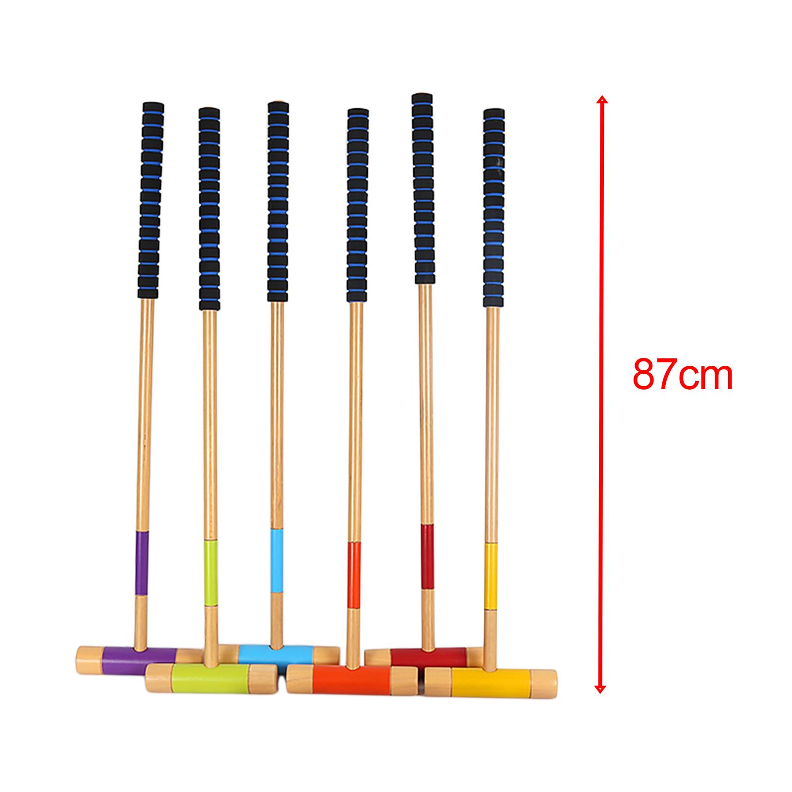 6ピース6人用クロッケーセット、芝生用屋外クロッケーセット、 - Croquet Set Lawn のレビューと価格