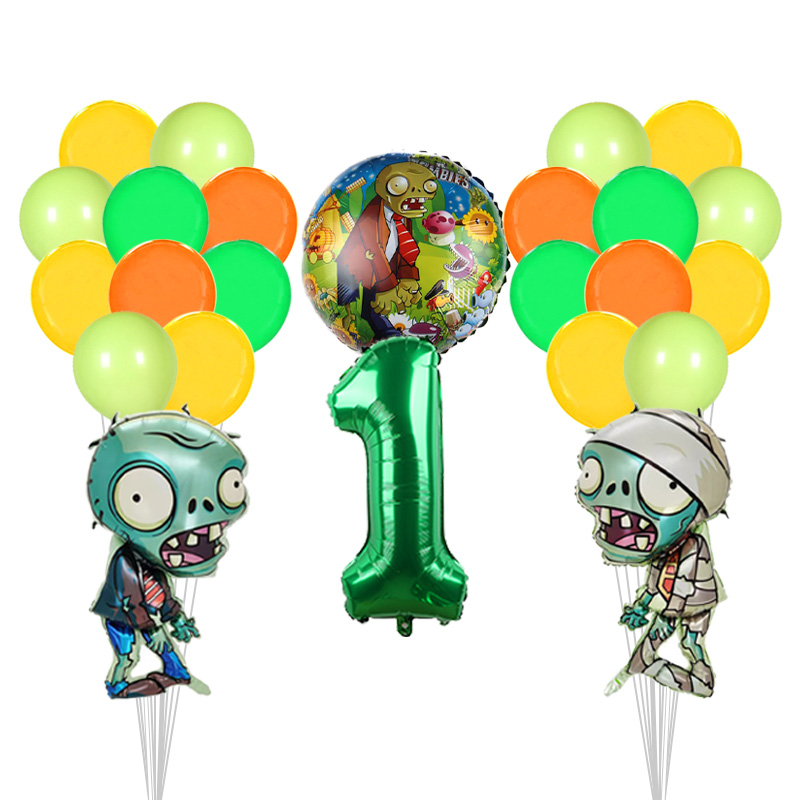 Plants vs Zombies ゲームバルーンセット 細 - Zombie Party Games のレビューと価格