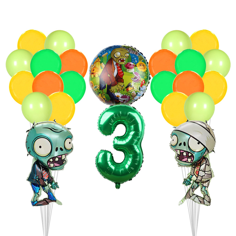 Plants vs Zombies ゲームバルーンセット 細 - Zombie Party Games のレビューと価格