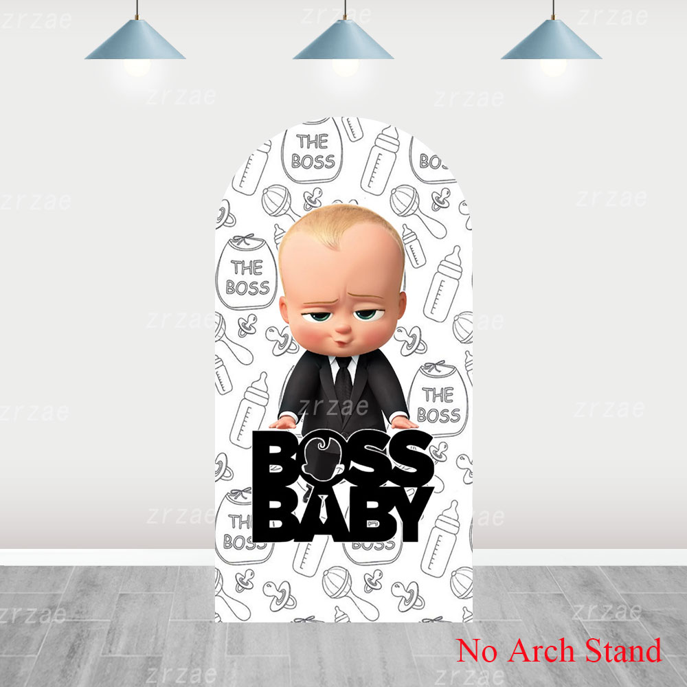 ボスベイビー アーチカバー バックドロップ キッズ 男の子  - Party Games Baby Shower のレビューと価格