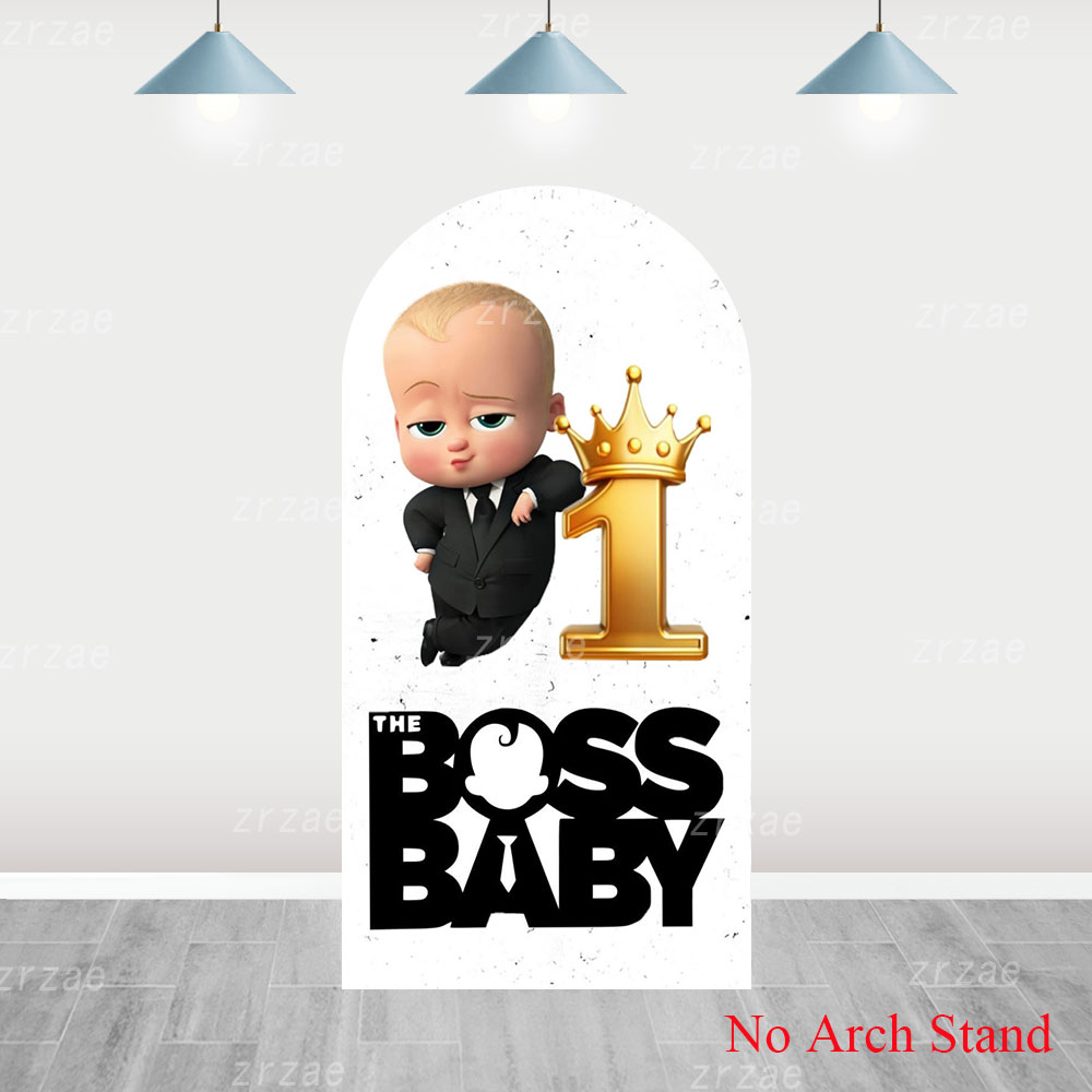 ボスベイビー アーチカバー バックドロップ キッズ 男の子  - Party Games Baby Shower のレビューと価格
