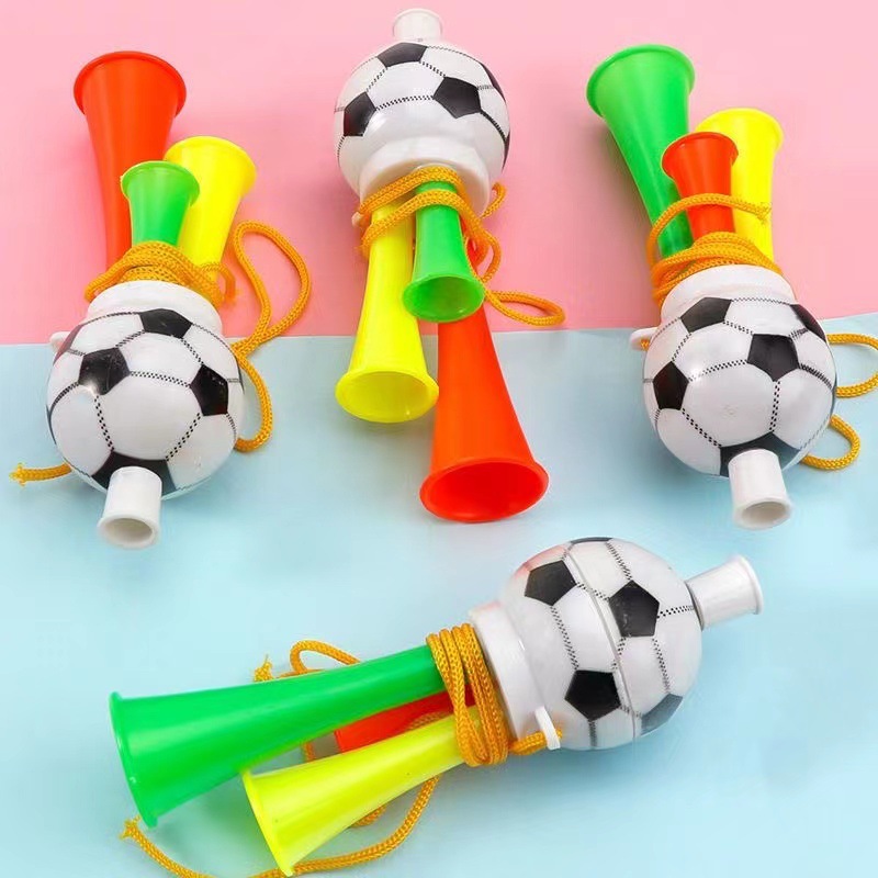 5/10/20/30 個サッカーホーンホイッスルは楽器を演奏 - Party Games Engagement のレビューと価格