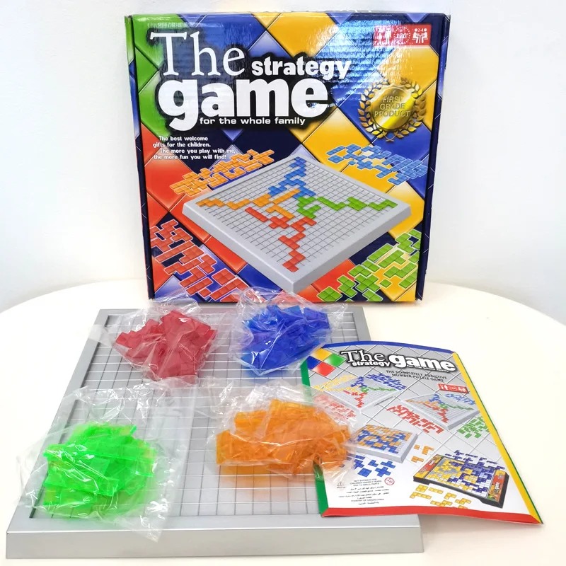 子供向け教育戦略ボードゲーム カラースクエア 知的パズル 家 - Party Games Engagement のレビューと価格