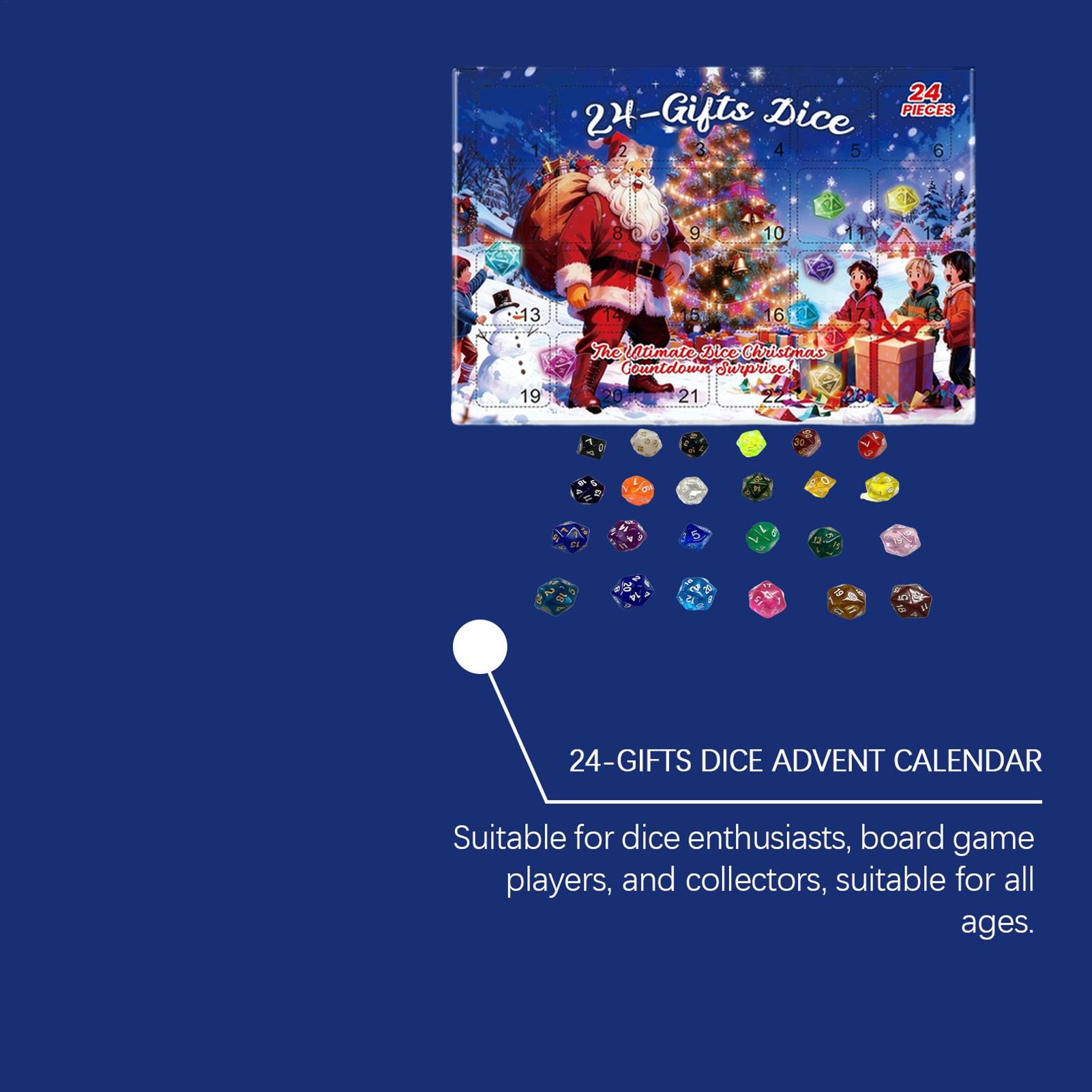 クリスマスカレンダー カウントダウン パーティーゲーム用品  - Party Games Youth のレビューと価格