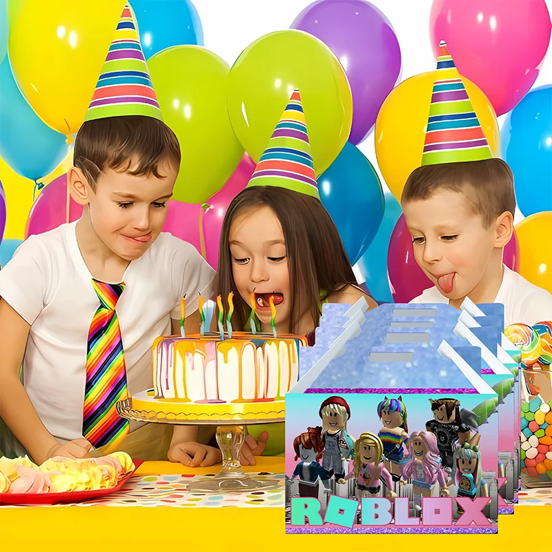 ピンクのrobloxゲームパーティーは子供のためのボックス、 - Party Games In Roblox のレビューと価格