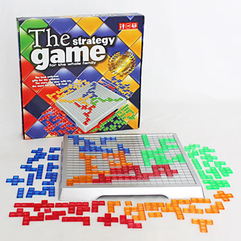 子供知的パズル戦略ボード知育玩具色の正方形ゲームキッズファミ - Party Games Quiz のレビューと価格