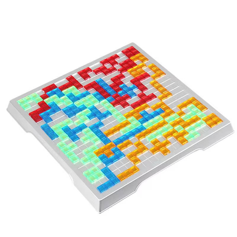 子供知的パズル戦略ボード知育玩具色の正方形ゲームキッズファミ - Party Games Quiz のレビューと価格