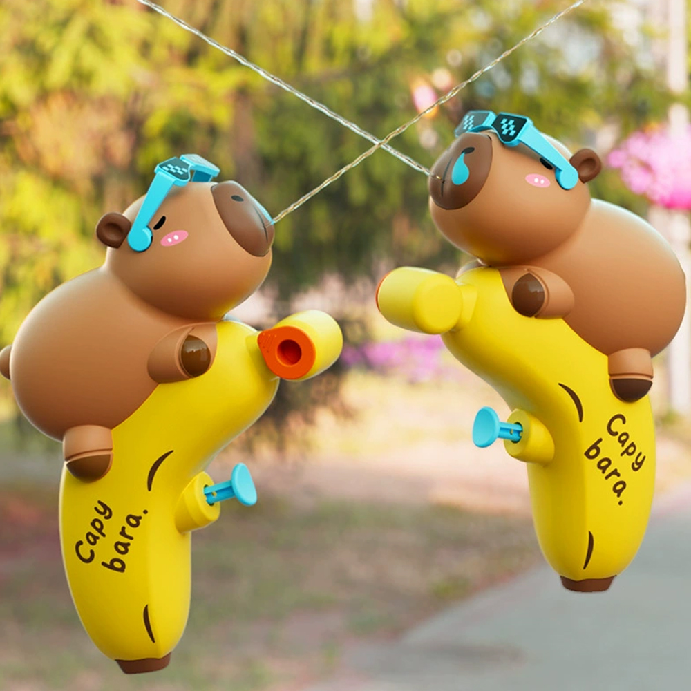 カピバラバナナ水鉄砲おもちゃ漫画動物水鉄砲噴水銃夏ビーチプー - Party Games Quiz のレビューと価格
