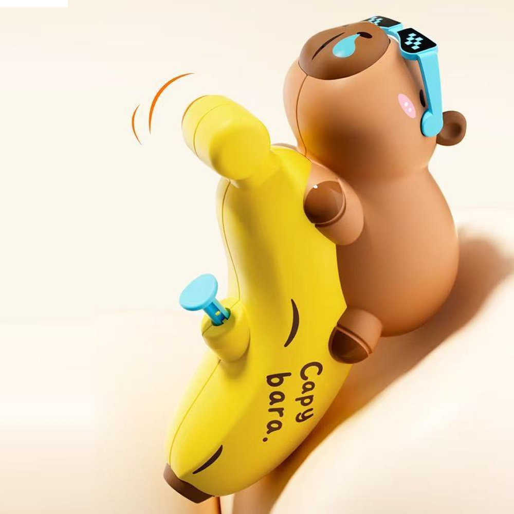 カピバラバナナ水鉄砲おもちゃ漫画動物水鉄砲噴水銃夏ビーチプー - Party Games Quiz のレビューと価格