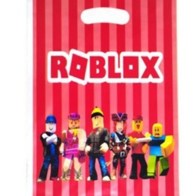 ゲームロブロックスフィギュア漫画テーマエコトートバッグ誕生日 - Party Games In Roblox のレビューと価格